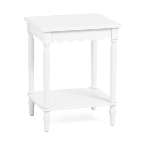 18x15 Scalloped End Table | Home | T.J.Maxx