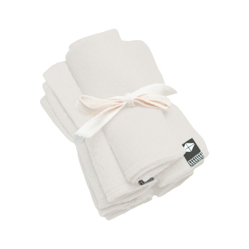 Terry Washcloth 5-Pack in Oat