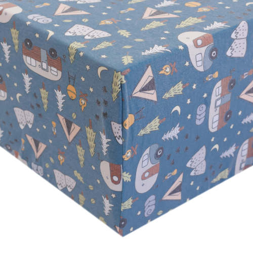 Premium Knit Fitted Crib Sheet - Bridger