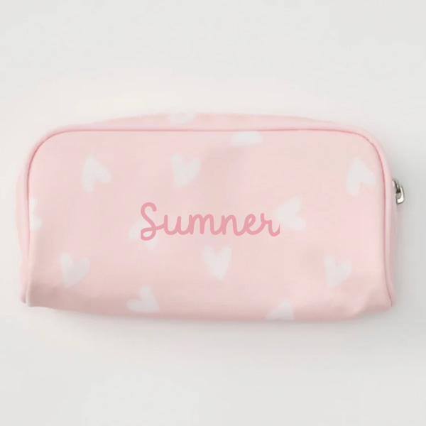 Small Patterned Toiletry Bag