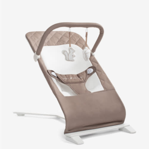 Amazon.com : Baby Delight Alpine Deluxe Portable Bouncer, Infant, 0 – 6 Months, Quilted Indigo : Baby