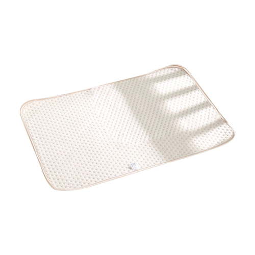 Kbndieu Crib Mattress Protector, Crib Sheets Fitted, Pad Cover Waterproof Incontinence Bed Pads Wetting Protection Pad/Toddler Bed Mattress Protector Sheet Quilted, White, 28" x 20"