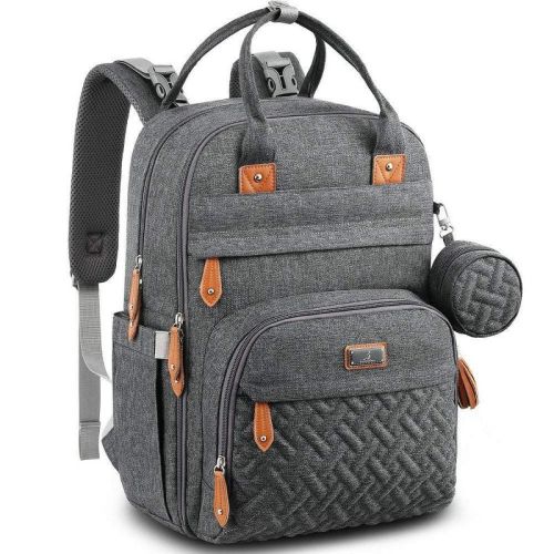 BabbleRoo Diaper Bag Backpack for Stylish Parents, Spacious Baby Bag, Versatile Baby Diaper Bag
