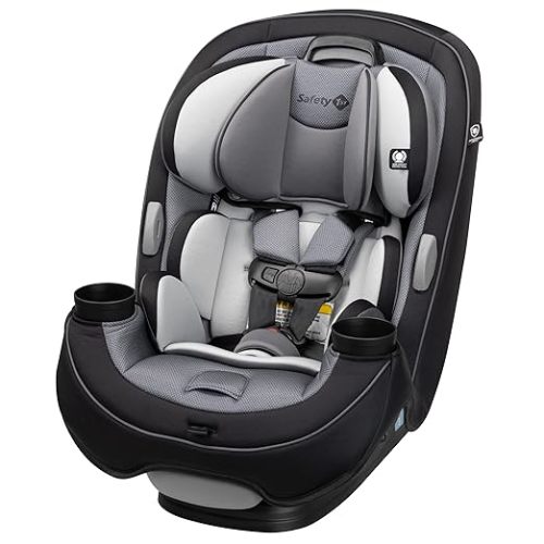 Safety 1st Grow and Go All-in-One Slim Convertible Car Seat, Rear Facing, 5-40 lbs, Forward Facing (30–65 lbs), High Back Booster Seat 40-100 pounds, High Street