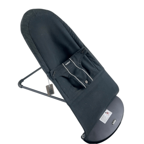 BabyBjorn Bouncer Bliss, Black, Black Frame