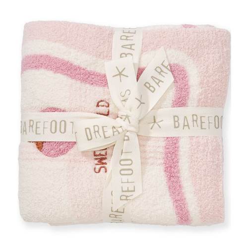 Barefoot Dreams CozyChic® Strawberry Stroller Blanket