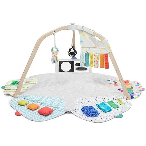 Lovevery, The Play Gym with Sensory Strands, Tummy Time Play Mat with Developmental Zones & Detachable Sensory Toys, Parent-Approved Baby Essential