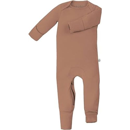 GUNAMUNA Unisex Baby, Toddler Ultra-Soft Convertible Pajama, Footie Romper Sleeper with Diaper Zipper for Easy Changing