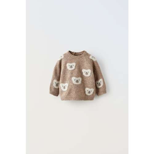 BEARS KNIT SWEATERLEATHER SNEAKERS