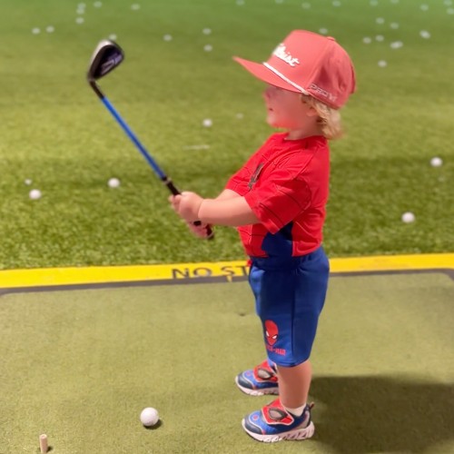 Lag Shot Baby™ Iron (Ages 1–3) – First Golf Swing Trainer for Kids