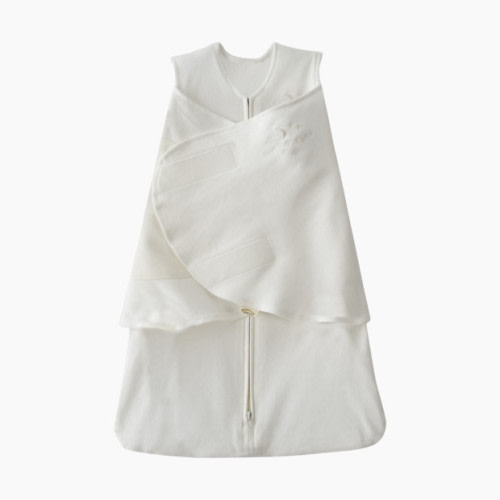 Halo SleepSack Swaddle Organic Cotton - Cream, Newborn
