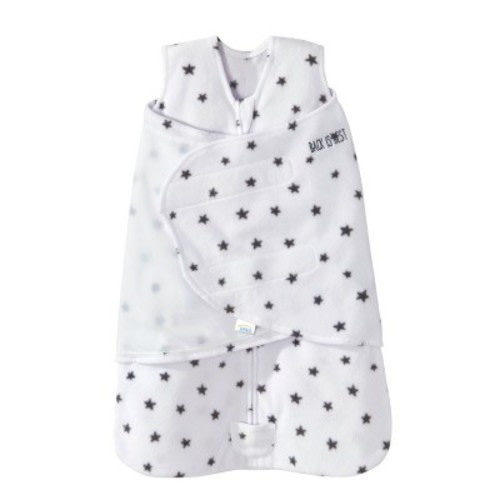 HALO Innovations Sleepsack Micro-Fleece Swaddle Wrap, Color: Stars, Size: S