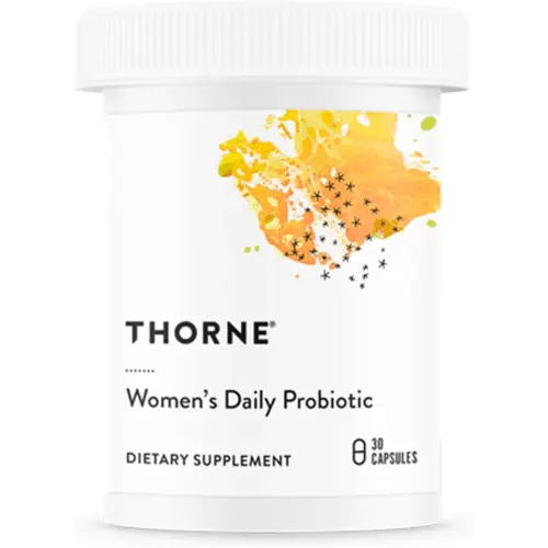 THORNE - Women's Daily Probiotic* - Shelf Stable Probiotic Supplement - Promotes Everyday Immune, Cardiovascular & Metabolic Health* - 30 Servings