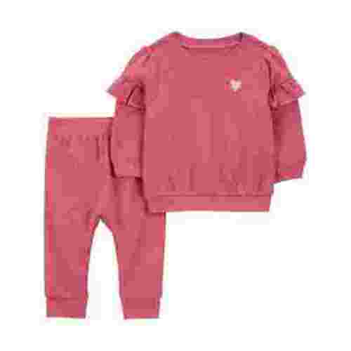 Carters Baby Girl Outfit Set - 2-Piece Sweatsuit
