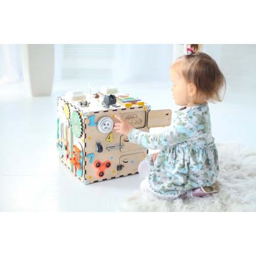 Busy Board 118118118 Inch 21 in 1 Busy Cube Toddlers