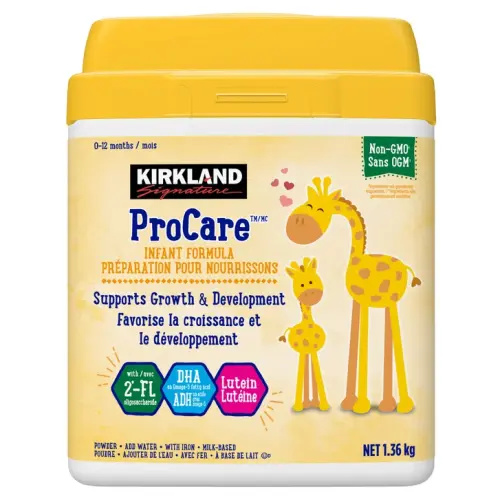 Kirkland Signature - ProCare préparation pour nourrissons en poudre sans OGM, 1,36 kg | Costco