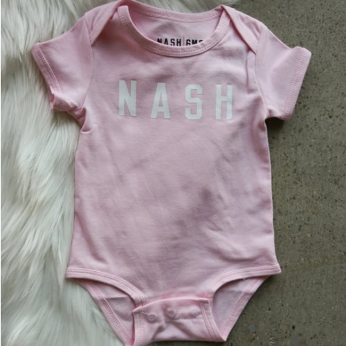 NASH Baby Onesie [Pink]