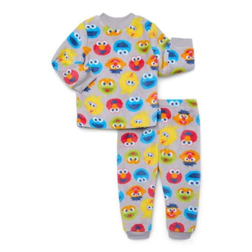 Baby Character Printed Plush Set, 2 Piece, Sizes 0-24 Months