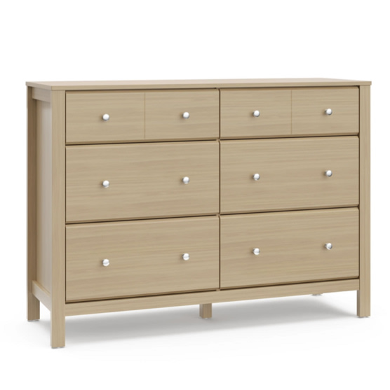 Storkcraft Horizon 6 Drawer Double Dresser