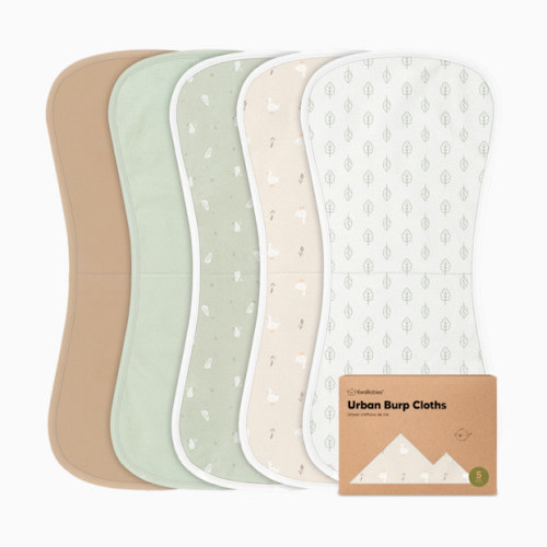 Urban Burp Cloths (5 Pack) - Hillside