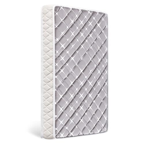 Tiankehan Premium Dual-Sided Baby Crib Mattress and Toddler Mattress - 52" x 27.6" x 5" - Breathable - Firm Soft - Fits Standard Cribs and Toddler Beds