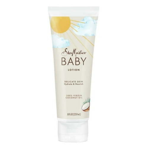 SheaMoisture Newborn Lotion with 100% Virgin Coconut Oil, Shea Butter, 8 oz