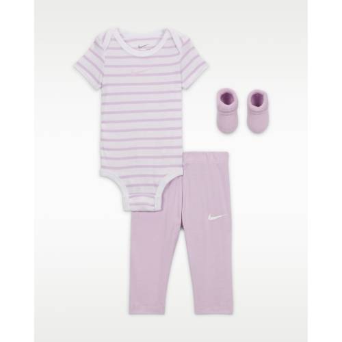 Nike Baby Bodysuit, Pants, and Terry Socks 3-Piece Set. Nike.com