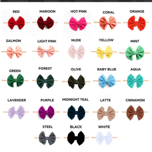 Solid Nylon Bows