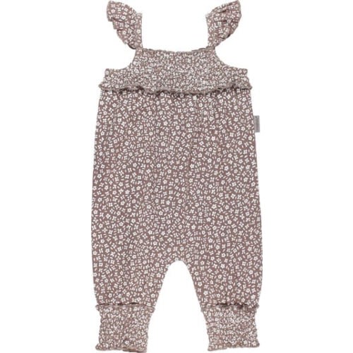 Organic Cotton Muslin Romper, 6-9M