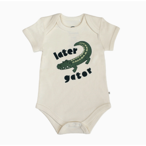 Later Gator Alligator Florida Baby Onesie Cotton Bodysuit