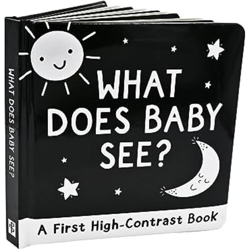 What Does Baby See? A High-Contrast Board Book (Padded Cover)