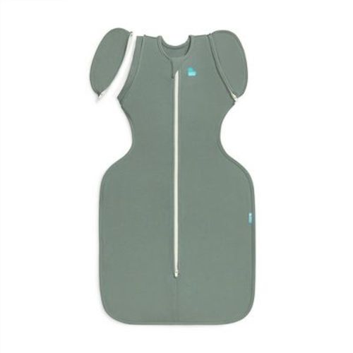Love To Dream Baby Transition Bag - Cotton 1.0 TOG Sleeveless Swaddle Wrap - Deep Olive