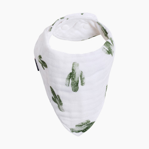 Bebe au Lait Oh-So-Soft Muslin Bandana Bib - Saguaro