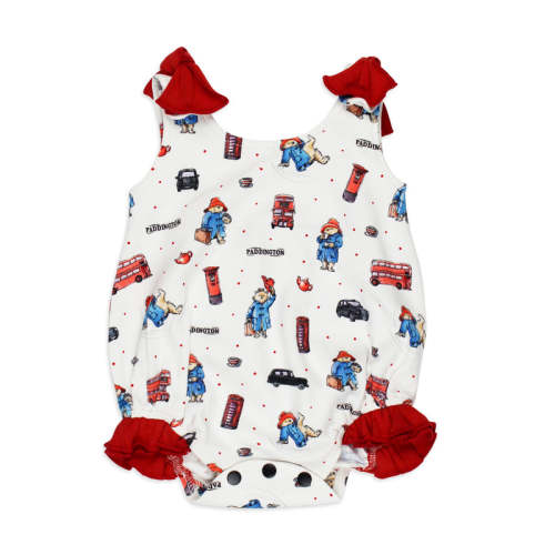 London Paddington™ | Organic Bowtie Shoulder Bodysuit 0-3m