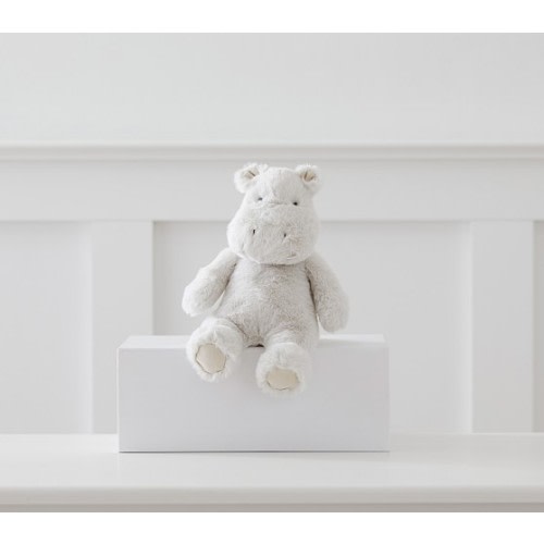 Gray Hippo Nursery Plush, Mini | Stuffed Animal | Pottery Barn Kids