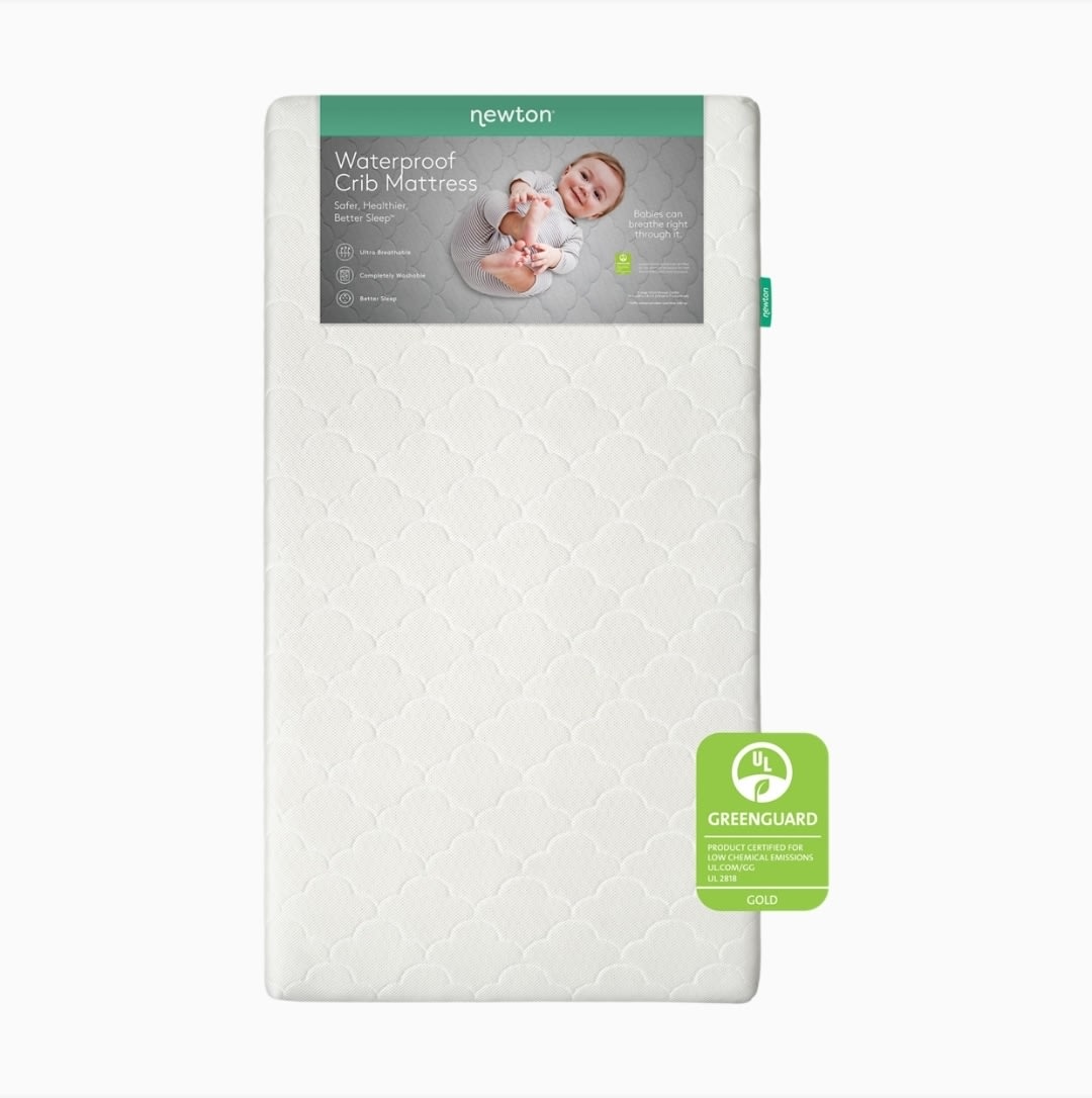 Waterproof Crib Mattress - Standard / White
