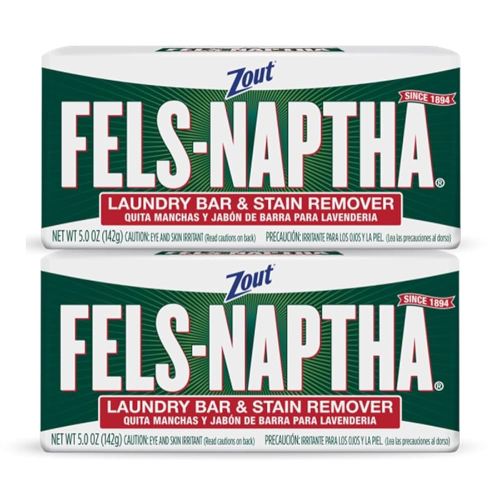 Fels Naptha Laundry Soap Bar - 5.0 oz - 2 pk