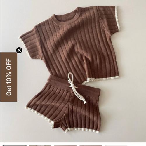 Ribbed Summer Set