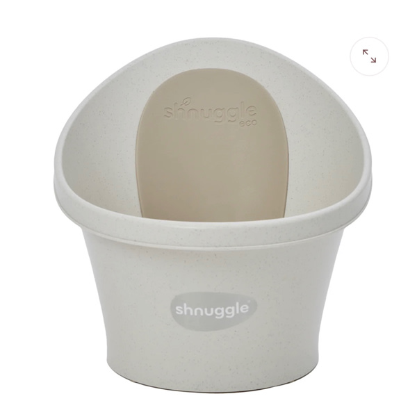 Shnuggle Baby Bath – Newborn Support Bathtub with Bum Bump & Foam Backrest – Shnuggle USA