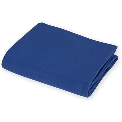 American Baby Company Supreme Fitted Crib Sheet 28" x 52", Enhanced Thickness for Soft, Breathable Neutral 100% Cotton Jersey Comfort, Royal, for Boys and Girls
