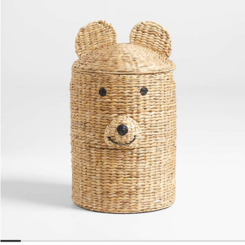 Bear Woven Kids Hamper with Handles