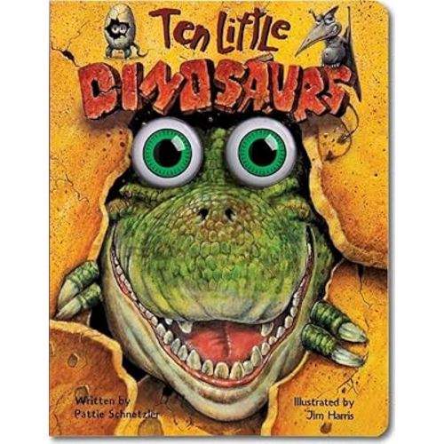 Ten Little Dinosaurs (Eyeball Animation): Board Book Edition