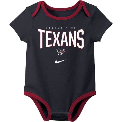 Outerstuff NFL Infant (12-24M) anf Newborn (0-9M) Nostalgic Icon Creeper 3-Pack Set
