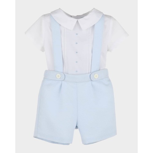Boy's Two-Piece Overall Set, Size 12M-24M