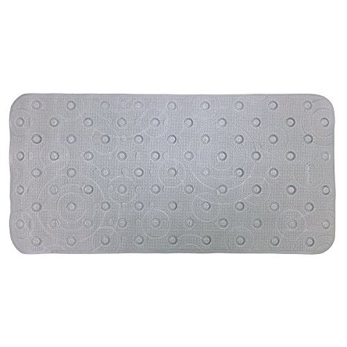 Playtex Cushy Comfy Skid & Slip-Resistant Safety Bathmat, Grey