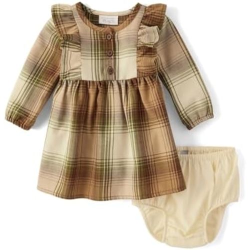 The Children's Place Baby Girls' Long Sleeve Everyday Dresses