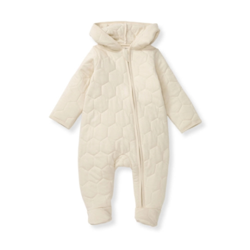 Organic Cotton Honeycomb Quilted Bunting 0-3M