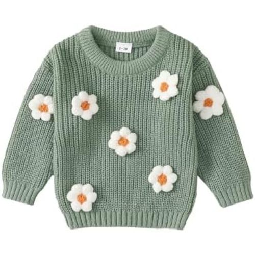 Infant Toddler Baby Girl Oversized Sweater Long Sleeve Sweaters Fall Winter Tops Clothes