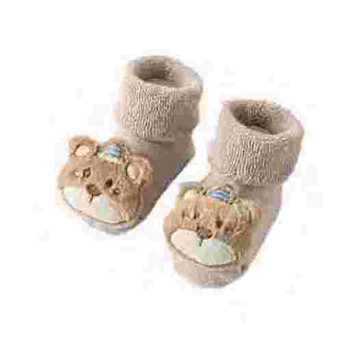 AJIWYH Baby Socks Baby Floor Crawling Socks (Khaki,6-12 Months)