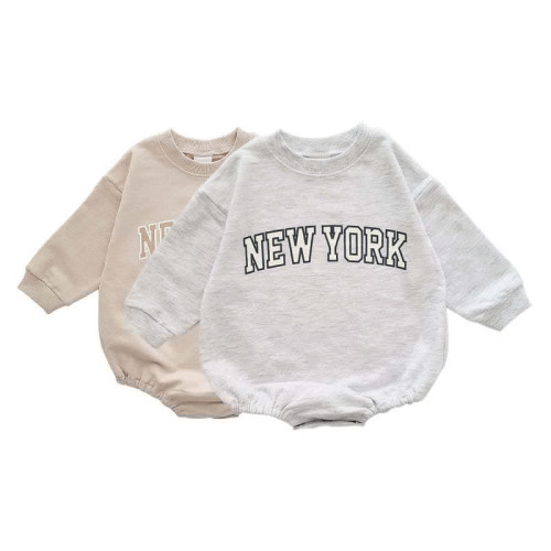 NEW YORK Baby Loose Bodysuit